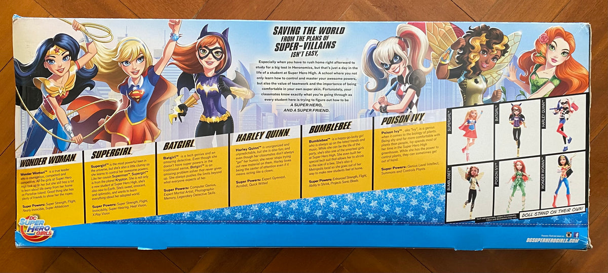 Dc Super Hero Girls Ultimate Collection 6 Action Figure Dolls Warriors Down Under