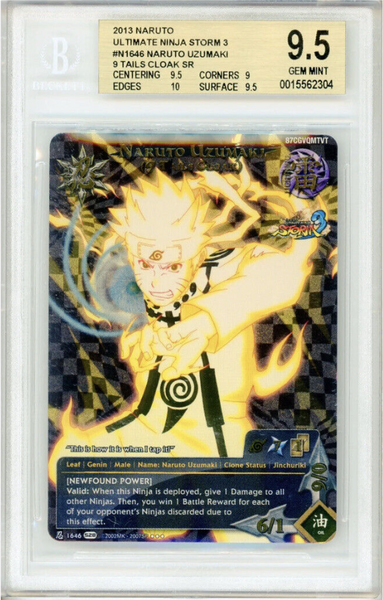 Buy Nine Tails naruto ccg japanese UR