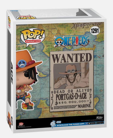 Portgas D. Ace, card, text, cool; One Piece