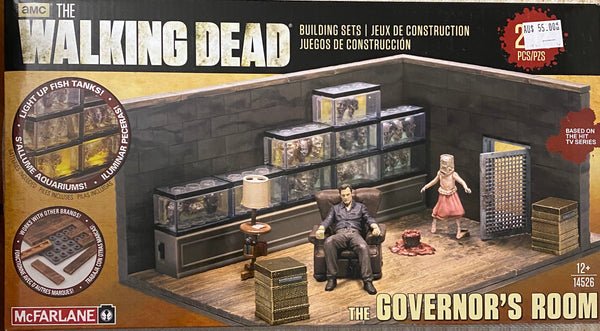 The Walking Dead - The Governor Room Building Set - McFarlane