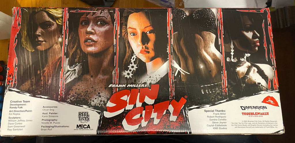 The Girls of Sin City Set of 5 in Colour Variant Figures