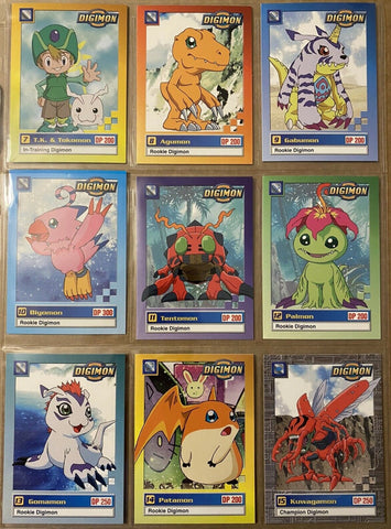 13 Gomamon 16 of 34 Rookie Digimons 2000 Digimon CCG Card NM